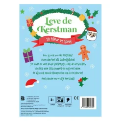 Leve de Kerstman - Ik Kleur en Speel 3+