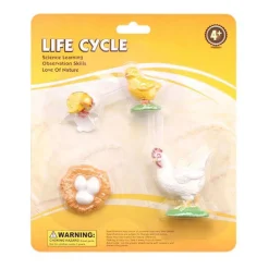 Levenscyclus Haan Speelfiguren Set