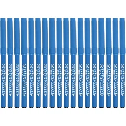 Lichtblauwe Stiften, 18st.