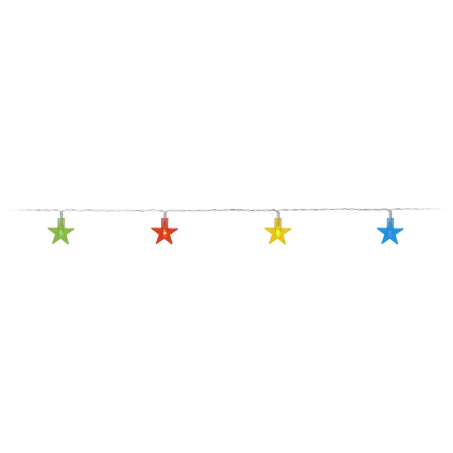 Lichtsnoer met Ledsterren, 100cm