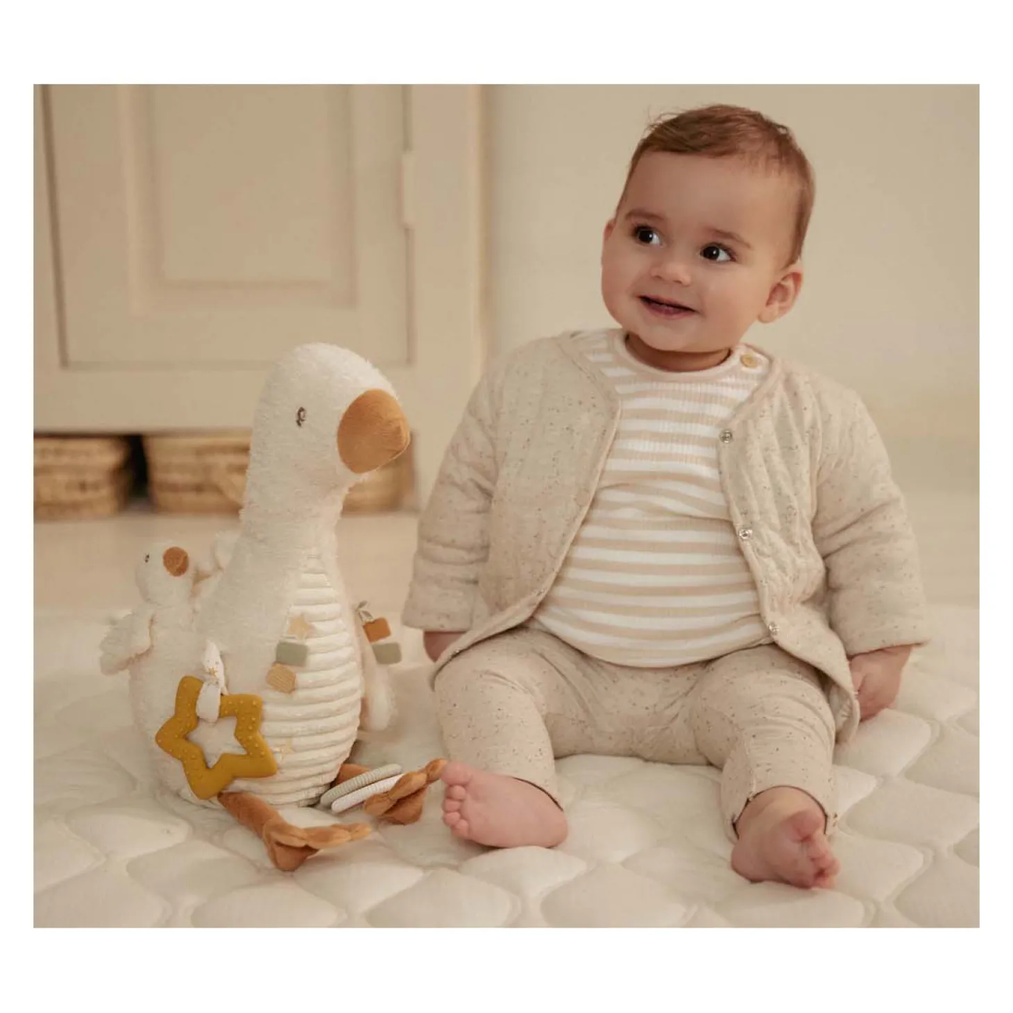 Little Dutch Activiteitenknuffel - Little Goose
