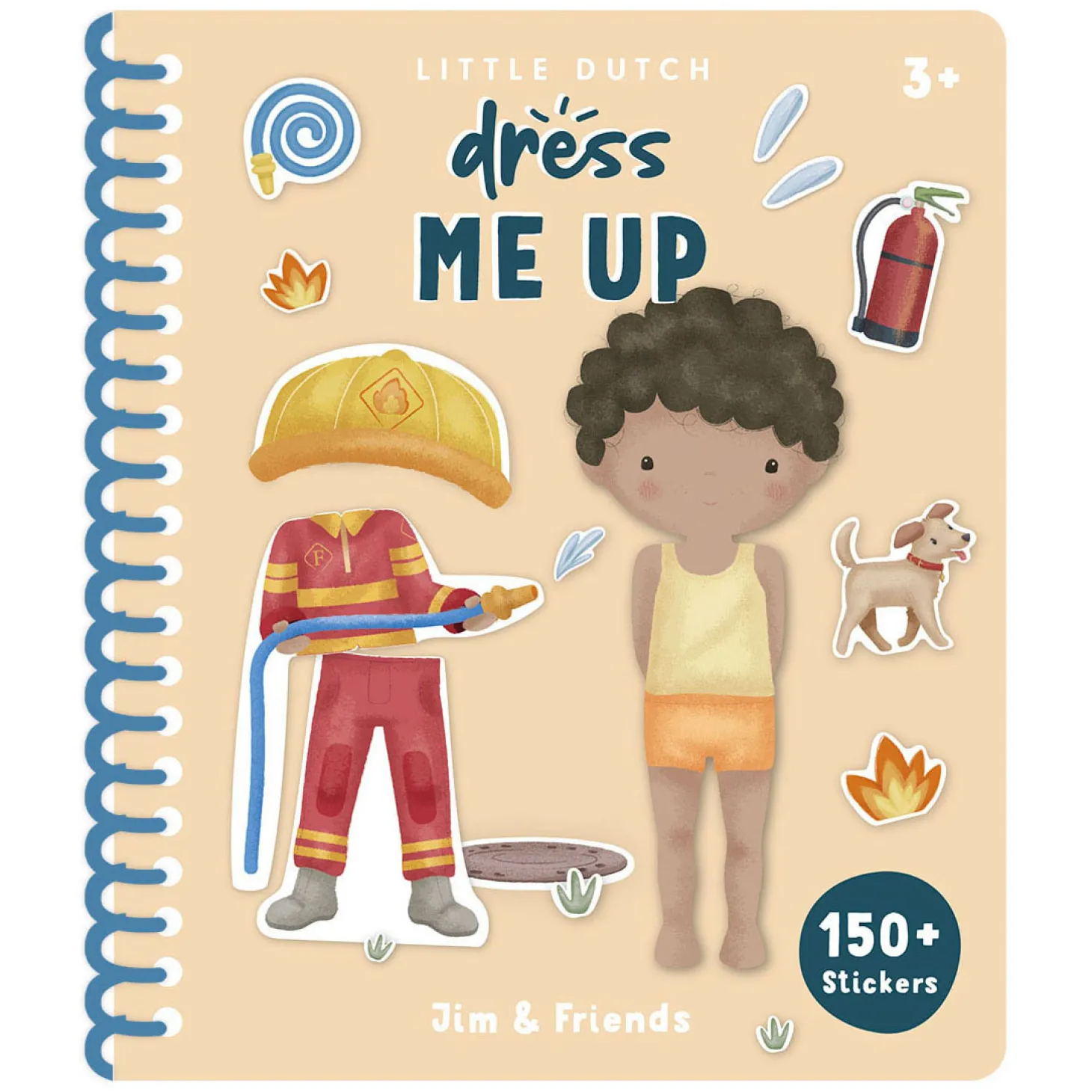 Little Dutch Dress me up Stickerboek - Jim & Vrienden