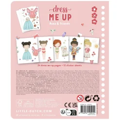 Little Dutch Dress me up Stickerboek - Rosa & Vrienden