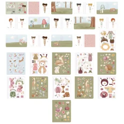 Little Dutch Dress up Stickerboek Rosa Fairy Garden