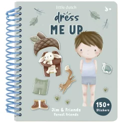 Little Dutch Dress up Stickerboek Jim Forest Friends
