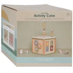 Little Dutch Houten Activiteitenkubus Little Farm FSC