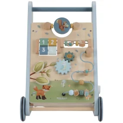 Little Dutch Houten Activiteiten Loopwagen Forest Friends FSC