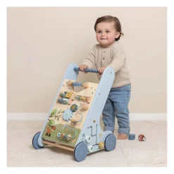 Little Dutch Houten Activiteiten Loopwagen Forest Friends FSC