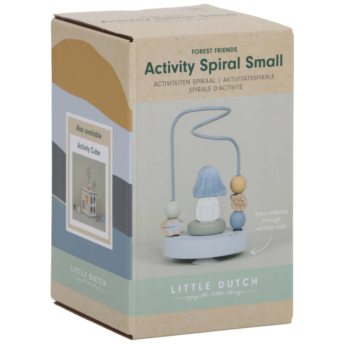 Little Dutch Houten Activiteitenspiraal Klein Forest Friends FSC