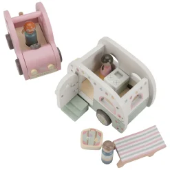 Little Dutch Houten Auto met Caravan Speelset FSC