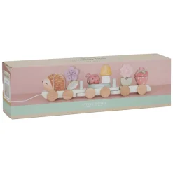 Little Dutch Houten Blokkentrein Egel Fairy Garden FSC, 15dlg.