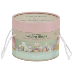 Little Dutch Houten Bouwblokken Fairy Garden FSC, 50dlg.