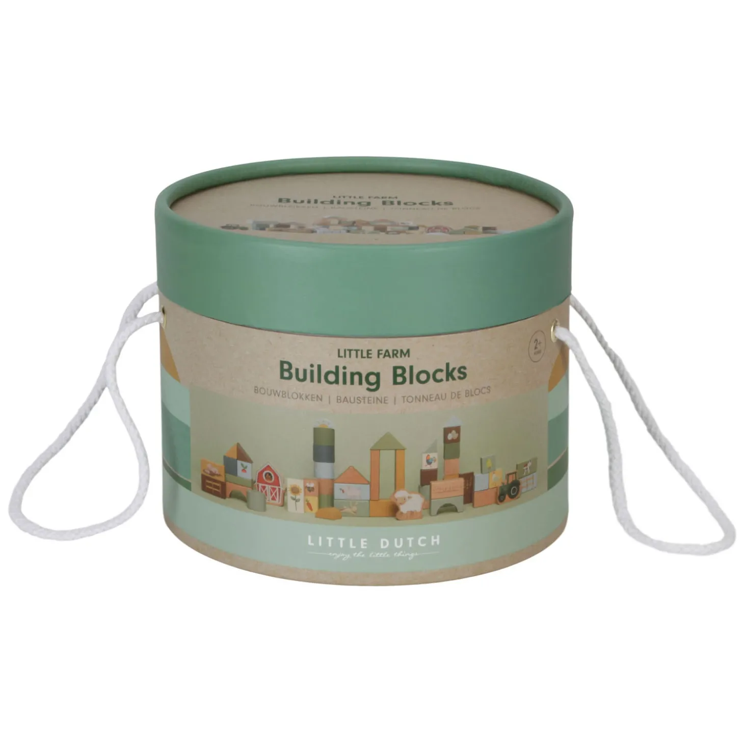 Little Dutch Houten Bouwblokken Little Farm FSC