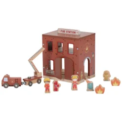 Little Dutch Houten Brandweerstation FSC