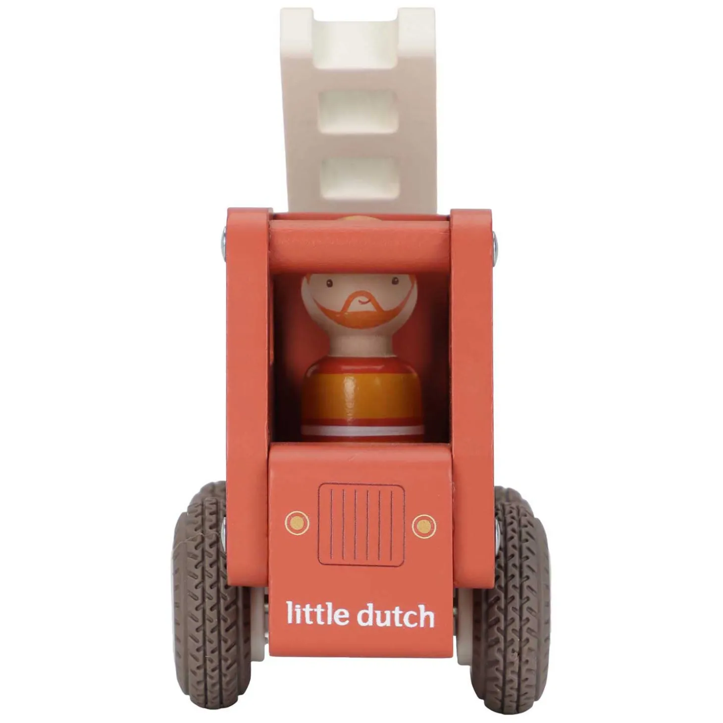 Little Dutch Houten Brandweerwagen met Poppetje FSC