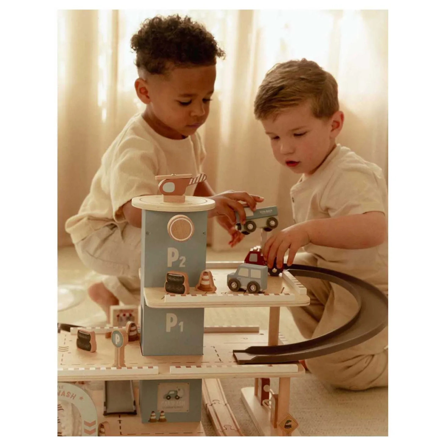 Little Dutch Houten Garage FSC