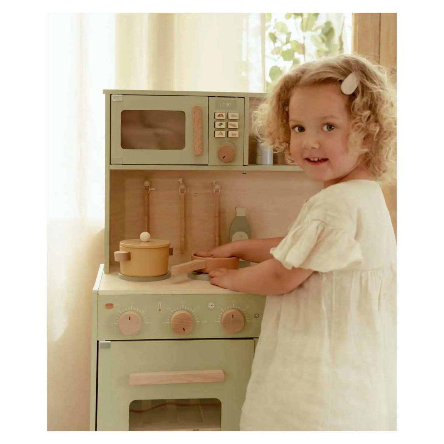 Little Dutch Houten Keuken Mint FSC