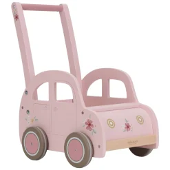 Little Dutch Houten Loopwagen Roze FSC