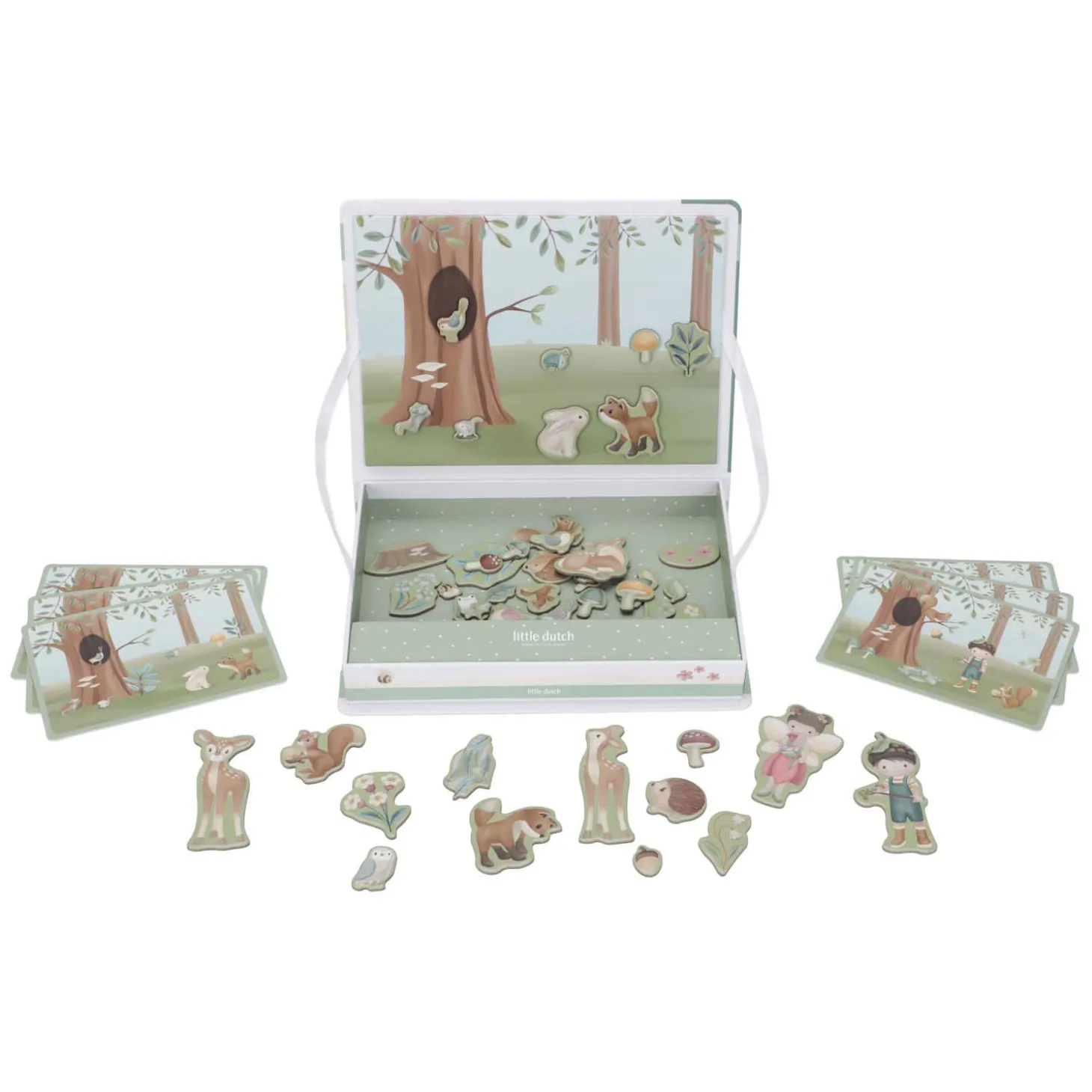 Little Dutch Houten Magnetisch Speelbord Forest Friends FSC