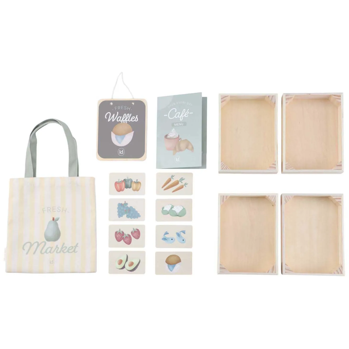 Little Dutch Houten Marktkraam FSC