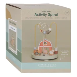 Little Dutch Houten Motoriekspiraal Little Farm FSC