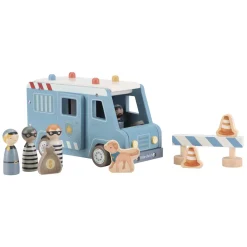 Little Dutch Houten Politiewagenset FSC