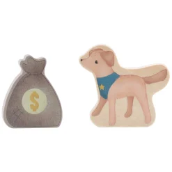 Little Dutch Houten Politiewagenset FSC