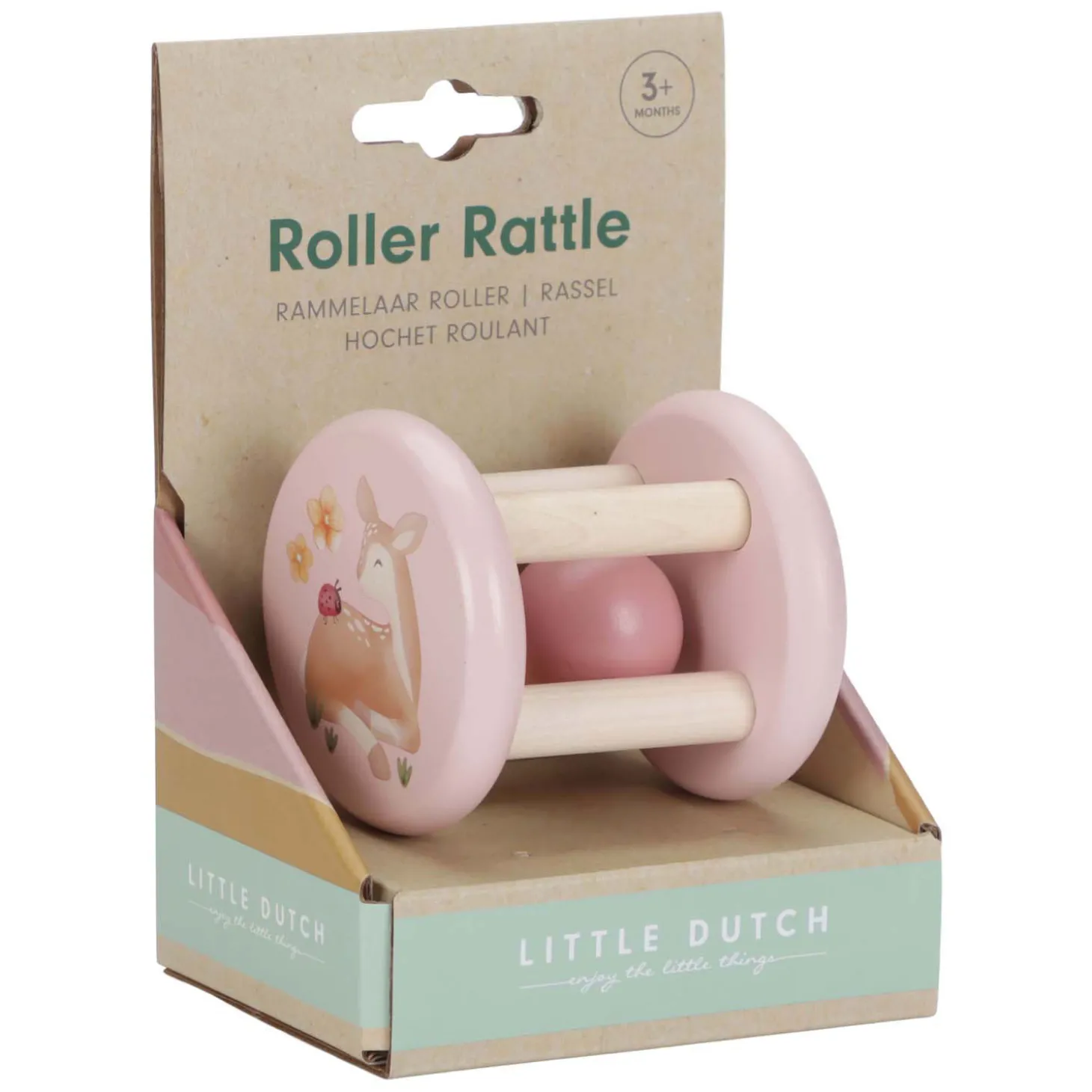 Little Dutch Houten Rammelaar Roller Fairy Garden FSC