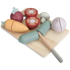 Little Dutch Houten Snijset Groenten, 15dlg.