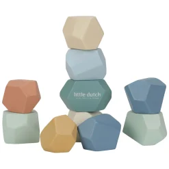 Little Dutch Houten Stapelstenen Forest Friends FSC, 10dlg.
