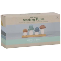 Little Dutch Houten Stapelaar Paddenstoelen Forest Friends FSC