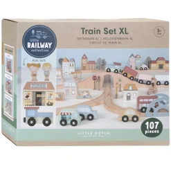 Little Dutch Houten Treinbaan XL - Starterkit FSC
