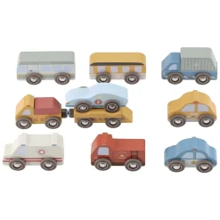 Little Dutch Houten Voertuigenset FSC