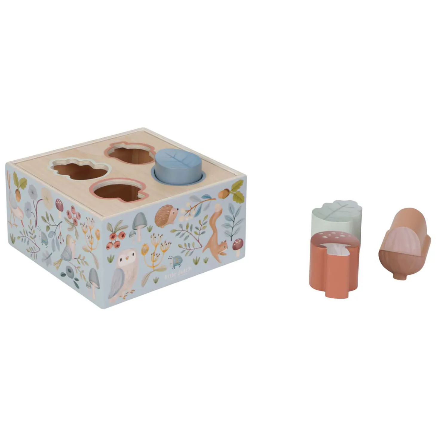 Little Dutch Houten Vormenstoof Forest Friends FSC, 6dlg.