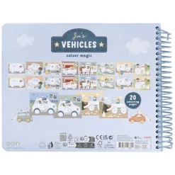 Little Dutch Jim's Voertuigen Kleurboek - Met 3 Potloden