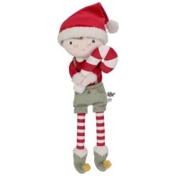 Little Dutch Kerstpop Knuffel Jim GRS - 35cm