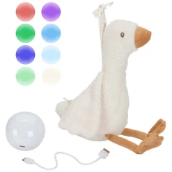 Little Dutch Knuffelgans Licht & Geluid