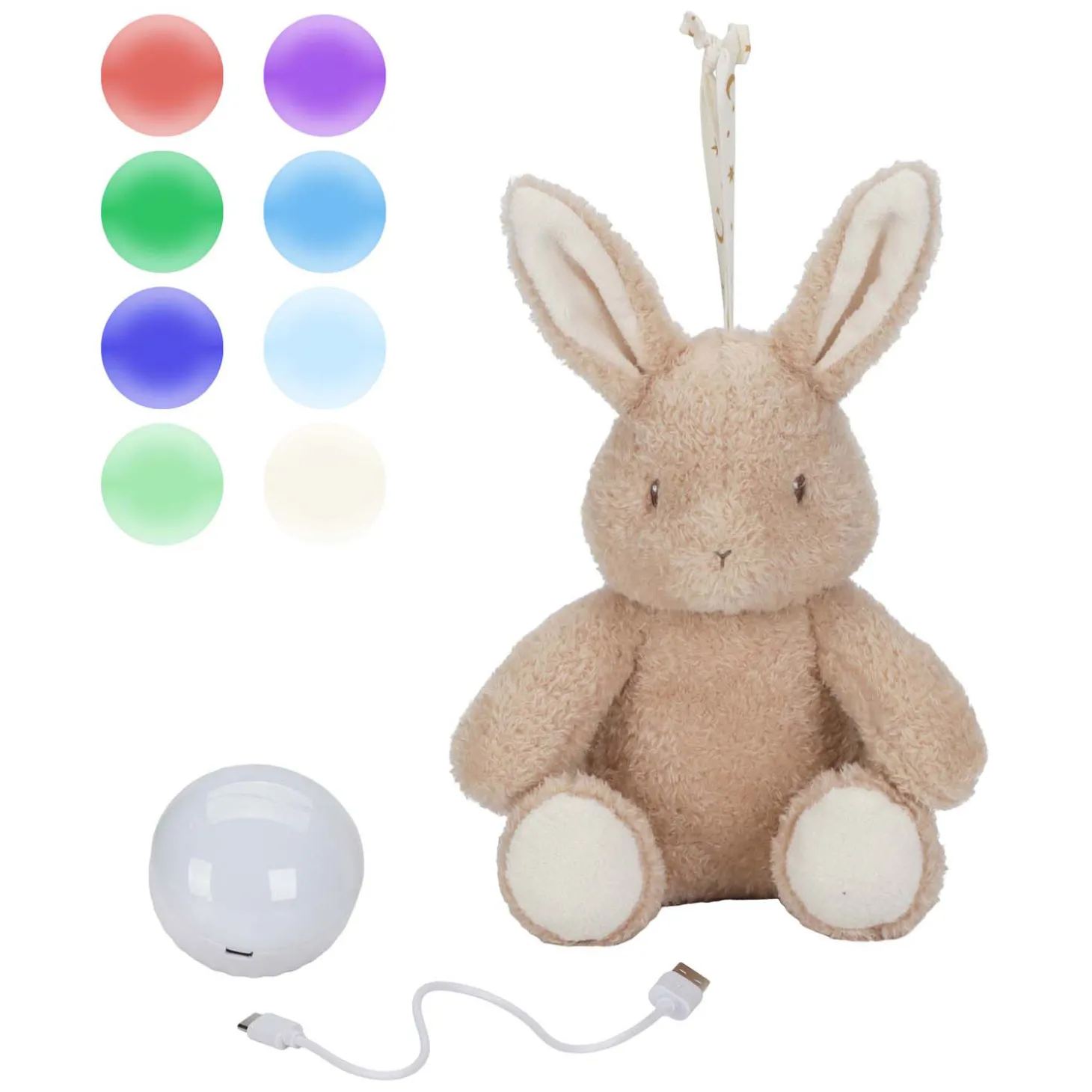 Little Dutch Knuffelkonijn Licht en Geluid
