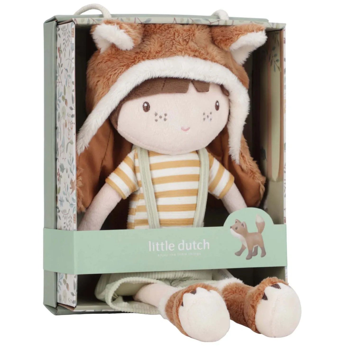 Little Dutch Knuffelpop Forest Friends Sam, 35cm