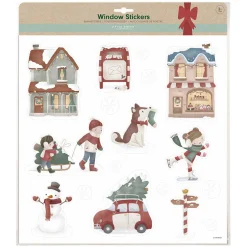 Little Dutch Maxi Raamstickers Kerst