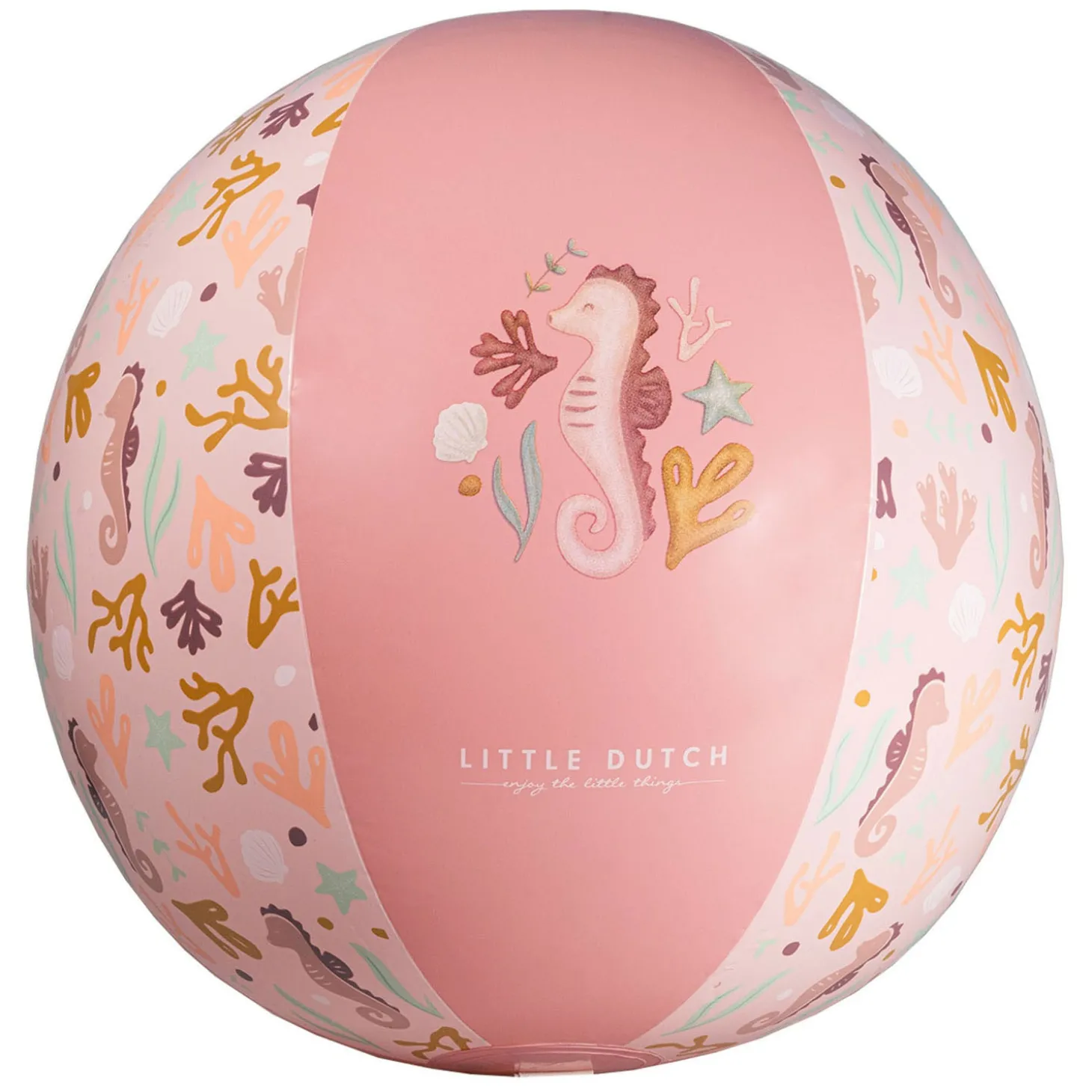 Little Dutch Ocean Dreams Strandbal Roze, 35cm