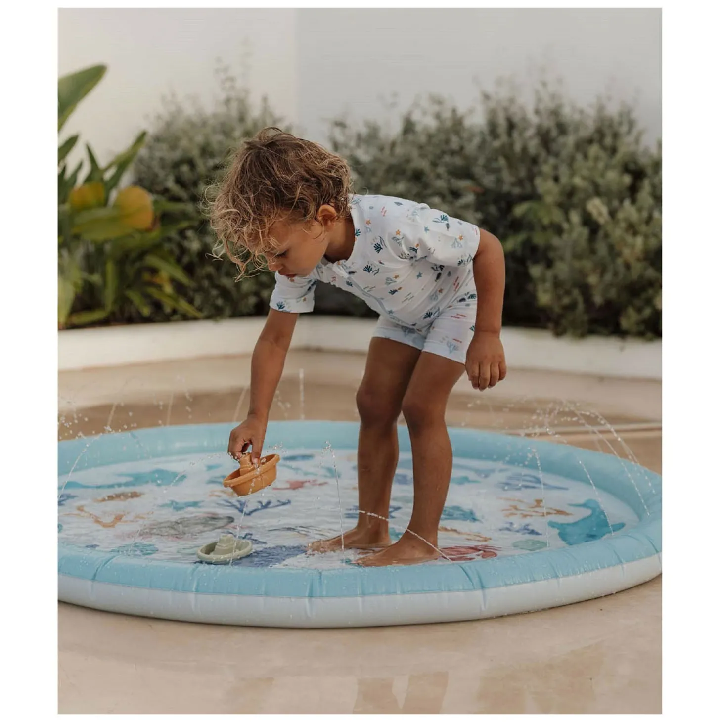 Little Dutch Ocean Dreams Waterspeelmat Blauw, 150cm