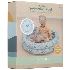 Little Dutch Ocean Dreams Zwembad Blauw, 80cm