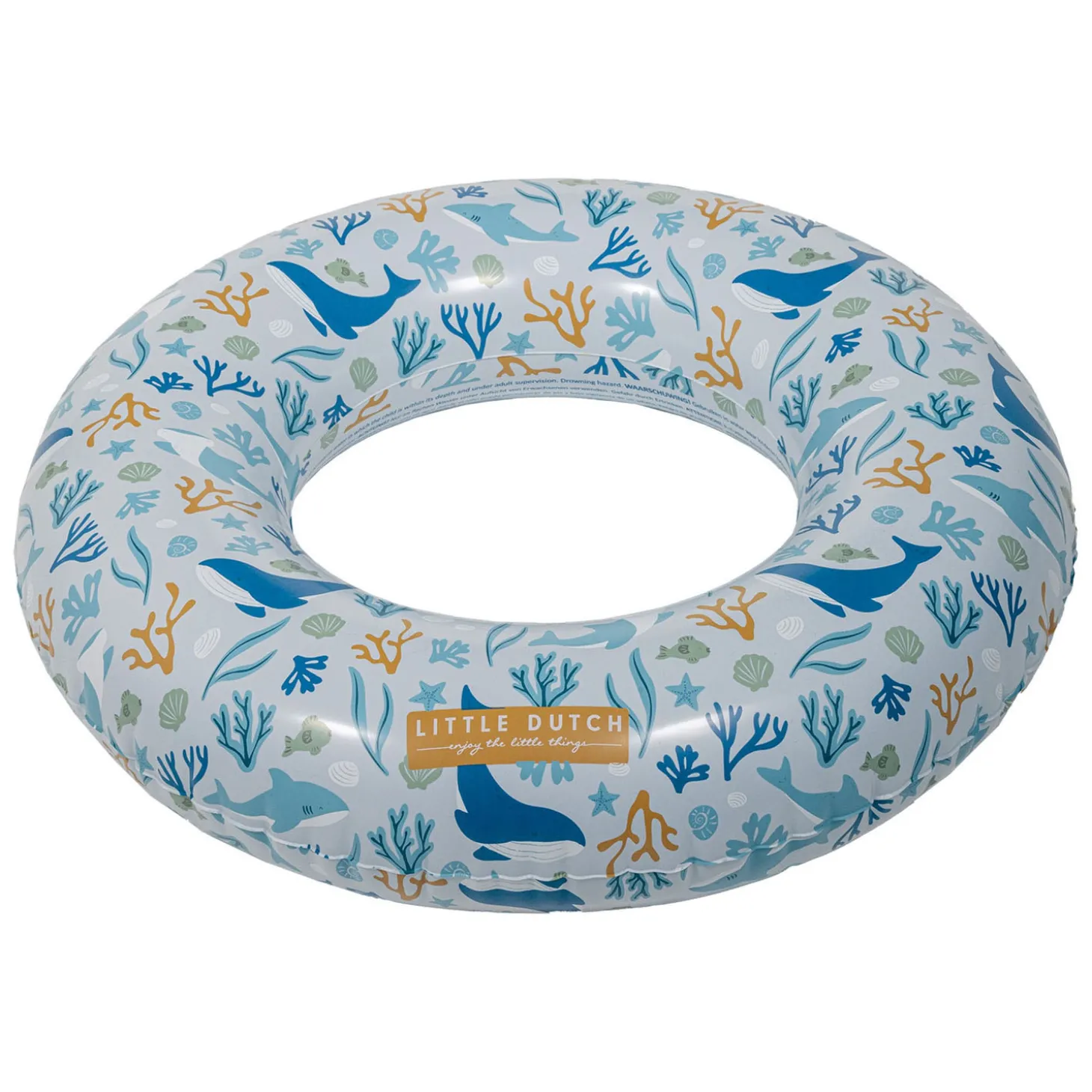 Little Dutch Ocean Dreams Zwemring Blauw, 50cm