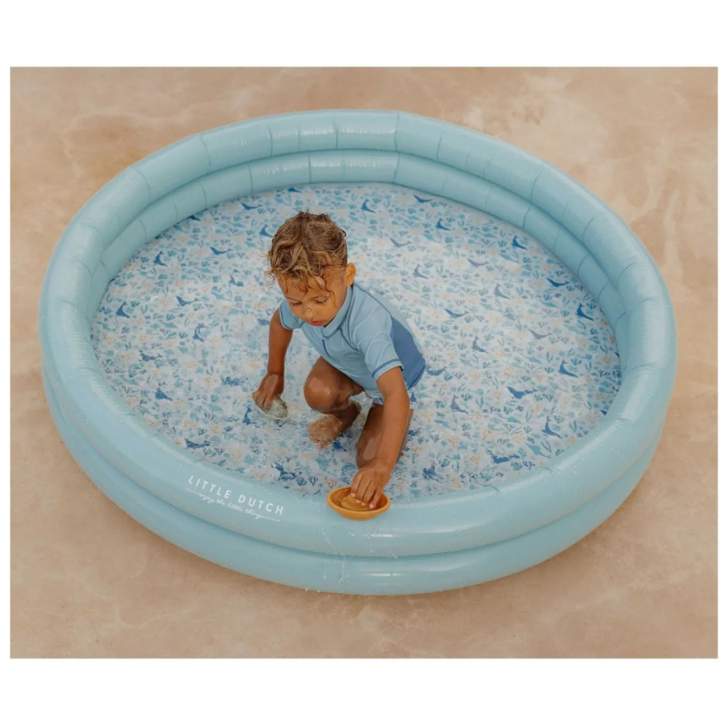 Little Dutch Ocean Dreams Zwembad Blauw, 150cm