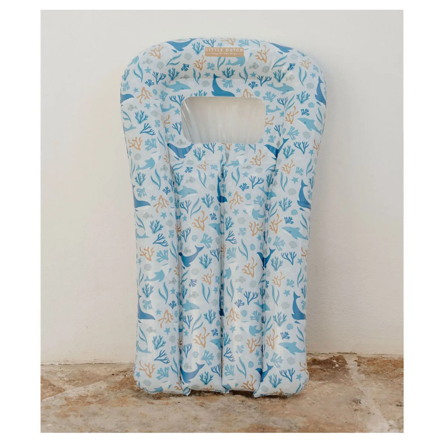 Little Dutch Ocean Dreams Luchtbed Blauw