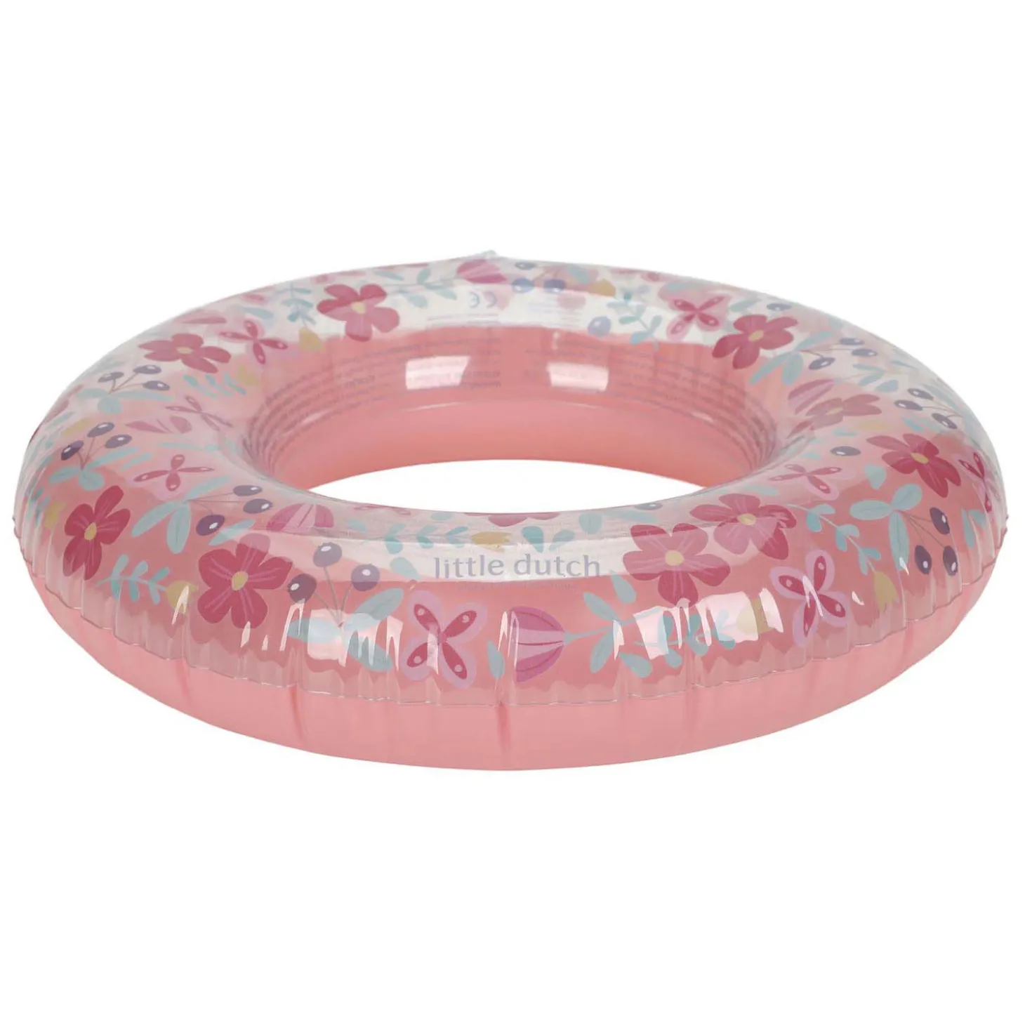 Little Dutch Pink Flower Zwemring, 50cm