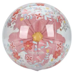 Little Dutch Pink Flowers Strandbal 3D Figuur, 35cm