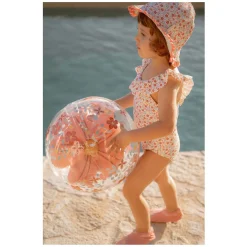 Little Dutch Pink Flowers Strandbal 3D Figuur, 35cm