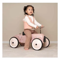 Little Dutch Retro Loopauto Roze